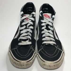 Black & White Hightop Vans